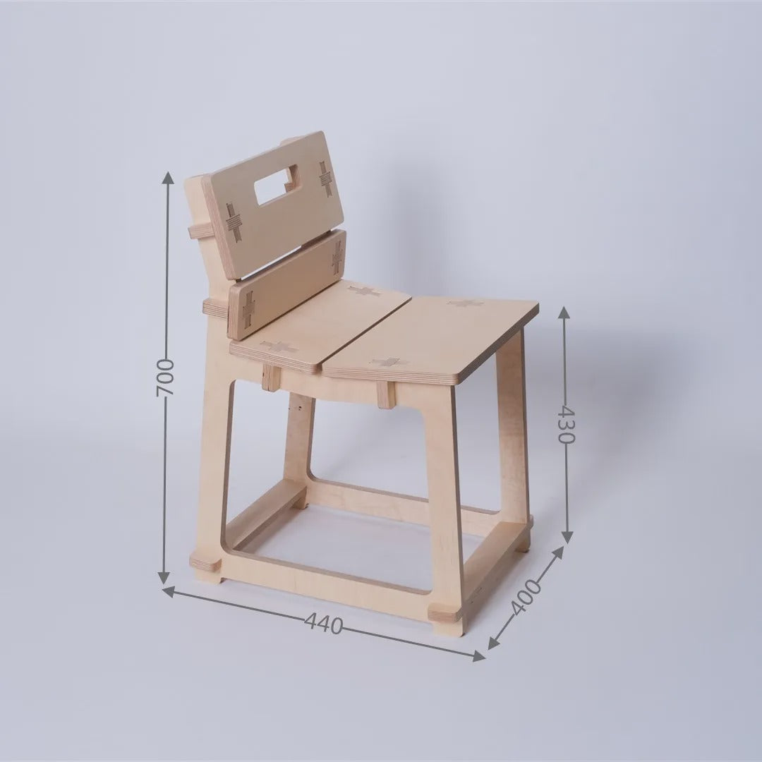 Birch Plywood Lounge Chair | Minimalist Studio & Café Chair