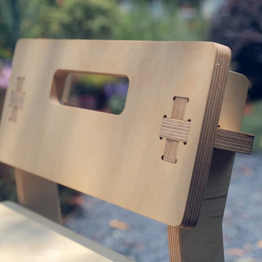 Birch Plywood Lounge Chair | Minimalist Studio & Café Chair
