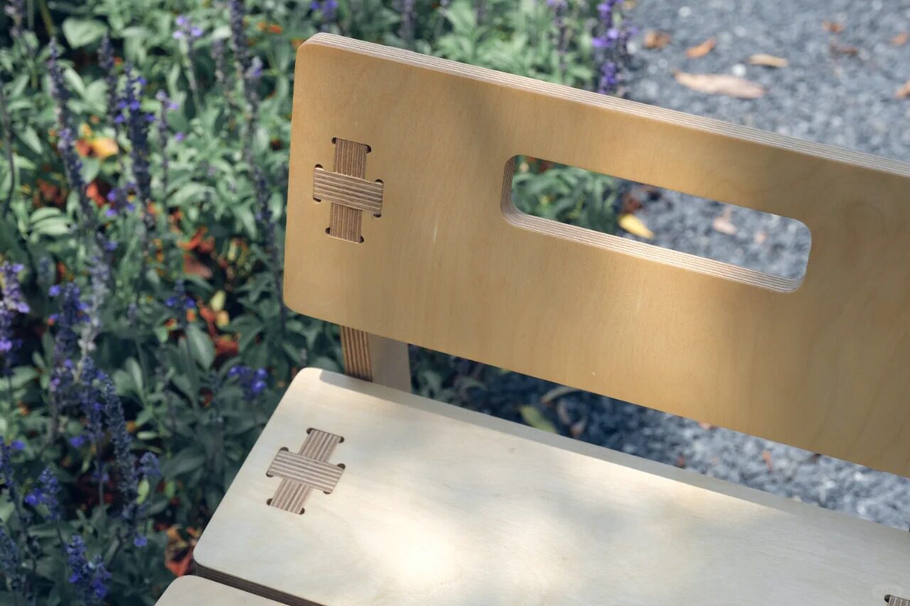 Birch Plywood Lounge Chair | Minimalist Studio & Café Chair