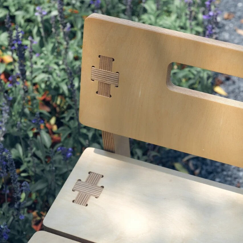 Birch Plywood Lounge Chair | Minimalist Studio & Café Chair